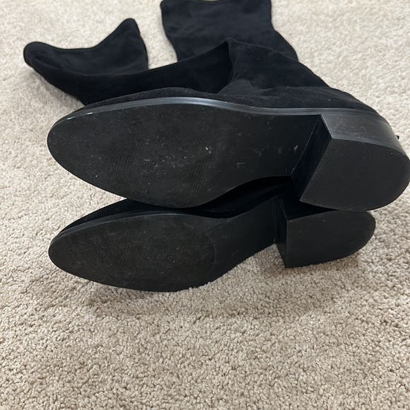 Steve Madden Black Over the Knee Boots - Picture 6 of 8